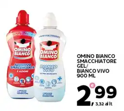 Extra Supermercati Omino bianco smacchiatore gel/ bianco vivo offerta