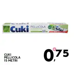 Extra Supermercati Cuki pellicola 15 metri offerta