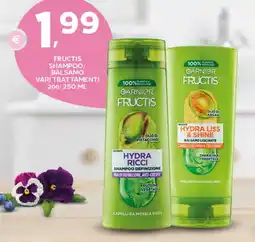 Extra Supermercati Fructis shampoo/ balsamo vari trattamenti offerta