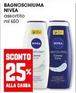 Pam Bagnoschiuma NIVEA assortito offerta