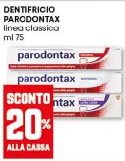 Pam Dentifricio PARODONTAX linea classica offerta
