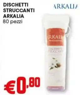 Pam Dischetti struccanti ARKALIA 80 pezzi offerta