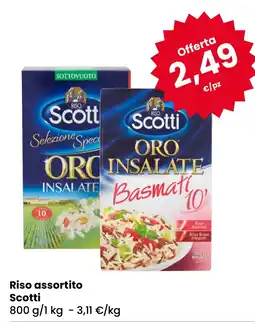 Eurospar Riso assortito Scotti offerta