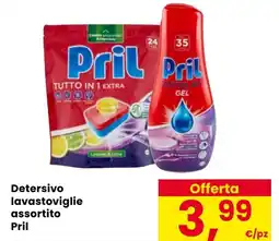 Eurospar Detersivo lavastoviglie assortito Pril offerta