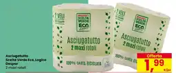 Eurospar Asciugatutto Scelta Verde Eco, Logico Despar offerta