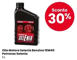 Eurospar Olio Motore Selenia Benzina 10W40 Petronas Selenia offerta