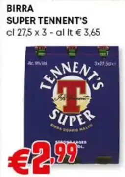 Pam Birra SUPER TENNENT'S offerta