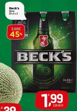 Crai BECK'S Birra offerta
