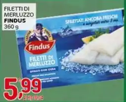 Crai Filetti di merluzzo FINDUS offerta
