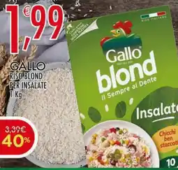 Crai GALLO RISO BLOND per insalate offerta