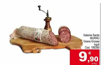 Murru Salame Sardo Grana Grossa Irgoli