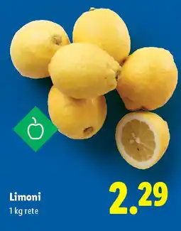 Lidl Limoni offerta