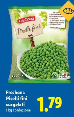 Lidl Freshona Piselli fini surgelati offerta