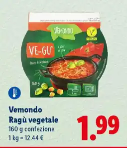 Lidl Vemondo Ragù vegetale offerta