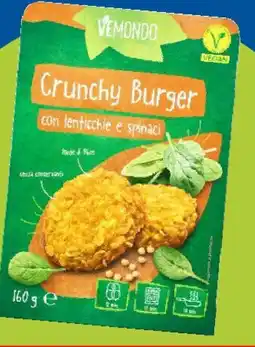 Lidl Vemondo Crunchy Burger offerta