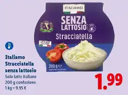 Lidl Italiamo Stracciatella senza lattosio offerta