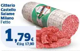 Sigma Citterio Castello Salame Milano offerta