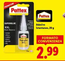 Lidl Pattex Adesivo istantaneo offerta