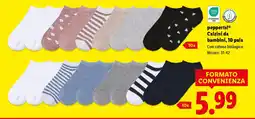 Lidl pepperts! Calzini da bambini, 10 paia offerta