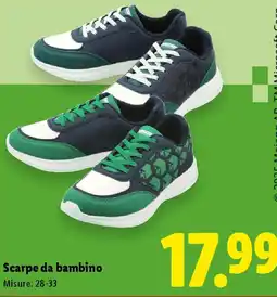 Lidl Scarpe da bambino offerta