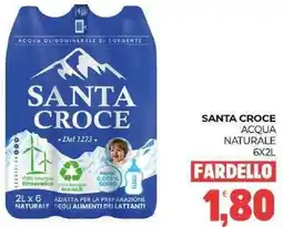 Eté Santa croce acqua naturale offerta