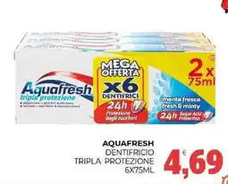 Eté Aquafresh dentifricio tripla protezione offerta