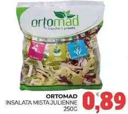 Eté Ortomad insalata mista julienne offerta
