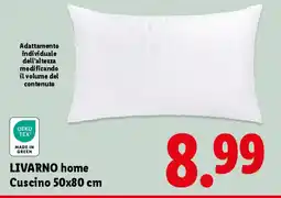 Lidl LIVARNO home Cuscino 50x80 cm offerta