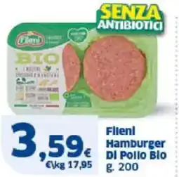 Sigma Fileni Hamburger DI Pollo Blo offerta