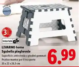 Lidl LIVARNO home Sgabello pieghevole offerta