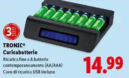 Lidl TRONIC Caricabatterie offerta