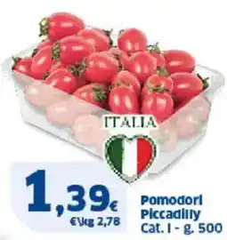Sigma Pomodorl Piccadilly Cat. 1 offerta