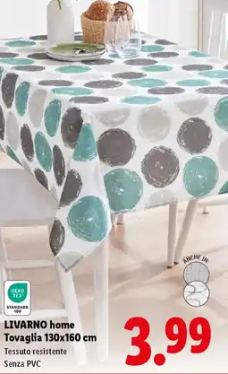 Lidl LIVARNO home Tovaglia 130x160 cm offerta