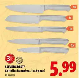 Lidl SILVERCREST Coltello da cucina, 1 o 2 pezzi offerta