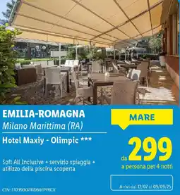 Lidl Hotel Maxiy - Olimpic offerta