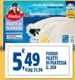 Sigma FINDUS filetti di platessa offerta