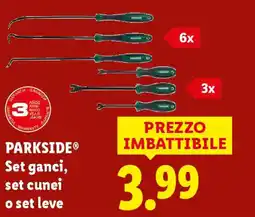 Lidl PARKSIDE Set ganci, set cunei o set leve offerta