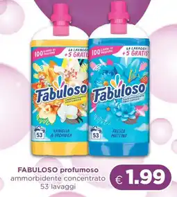 Acqua & Sapone FABULOSO profumoso ammorbidente concentrato € 53 lavaggi offerta