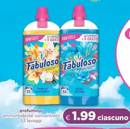 Acqua & Sapone Fabuloso profumoso ammorbidente concentrato offerta
