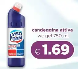 Acqua & Sapone LYSO FORM candeggina attiva wc gel offerta