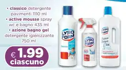 Acqua & Sapone LYSO FORM classico detergente pavimenti offerta