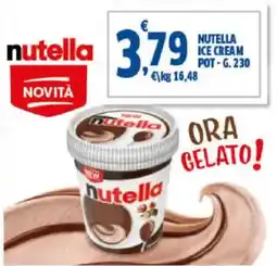 Sigma Nutella ice cream pot- offerta