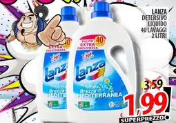 Il Genio Supermercato Lanza detersivo liquido 40 lavaggi offerta