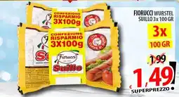 Il Genio Supermercato Fiorucci wurstel suillo offerta