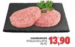 Eté Hamburger vitello da latte offerta