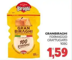 Eté Granbiraghi formaggio grattugiato offerta