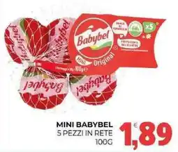 Eté Mini babybel 5 pezzi in rete offerta