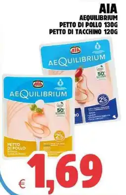 Eté Aia aequilibrium petto di pollo petto di tacchino offerta