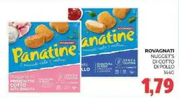 Eté Rovagnati nugget's di cotto di pollo offerta