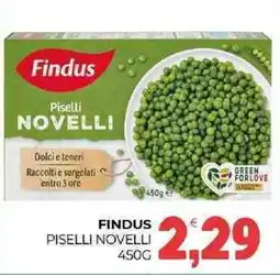 Eté Findus piselli novelli offerta